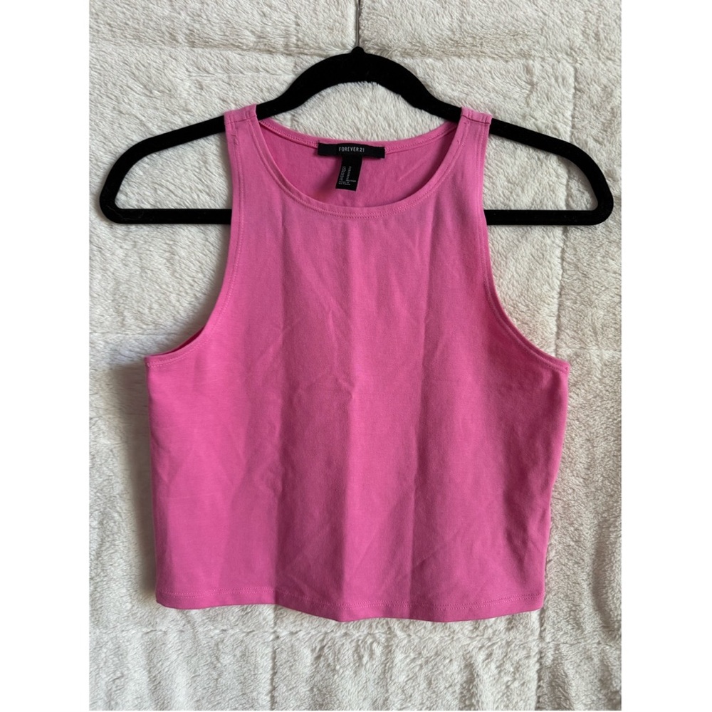 Pink Crop Top